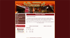 Desktop Screenshot of comodorestaurant.cz